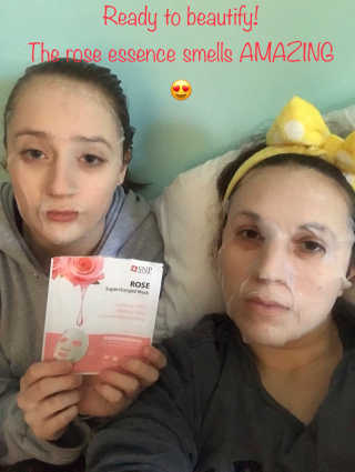 SNP Supercharged Mask_Rose Centifoli Flower — 5점을 준 리뷰어가 2019년 1월 올린 사용 사진