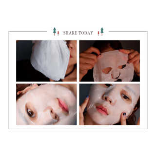 페네그린 모이스처라이징 셀렉트 마스크 4종 — 5점을 준 리뷰어가 2018년 12월 올린 사용 사진