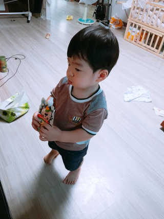 얼리버드 키즈팜 6종 — 5점을 준 리뷰어가 2018년 7월 올린 사용 사진