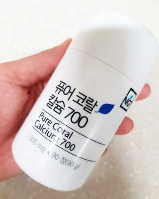네츄럴굿띵스 퓨어 코랄 칼슘 700 30일분 — 5점을 준 리뷰어가 2018년 10월 올린 사용 사진