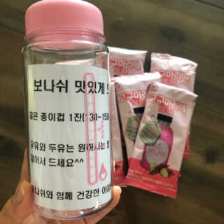보나쉬슬림 고구마라떼 6pc+보틀 — 4점을 준 리뷰어가 2019년 6월 올린 사용 사진