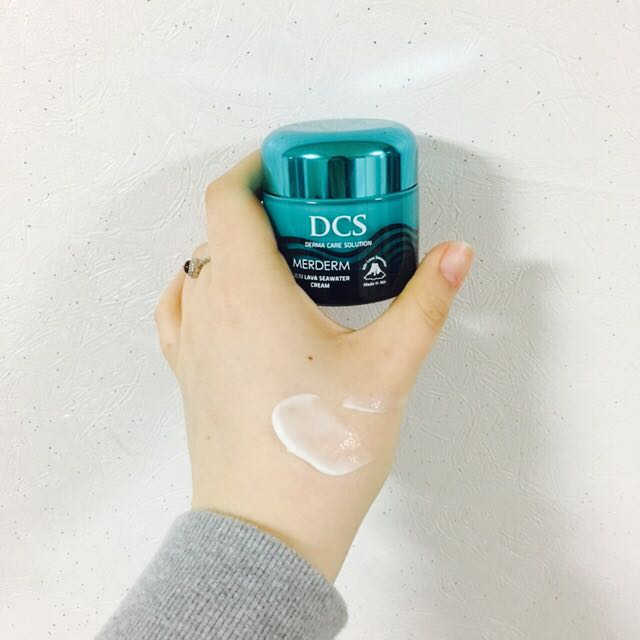 DCS 메르덤 제주 용암해수 크림 리뷰 사진