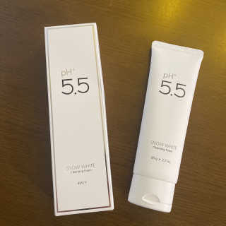 포므시 스노우화이트클렌징폼pH5.5 — 4.5점을 준 리뷰어가 2020년 2월 올린 사용 사진