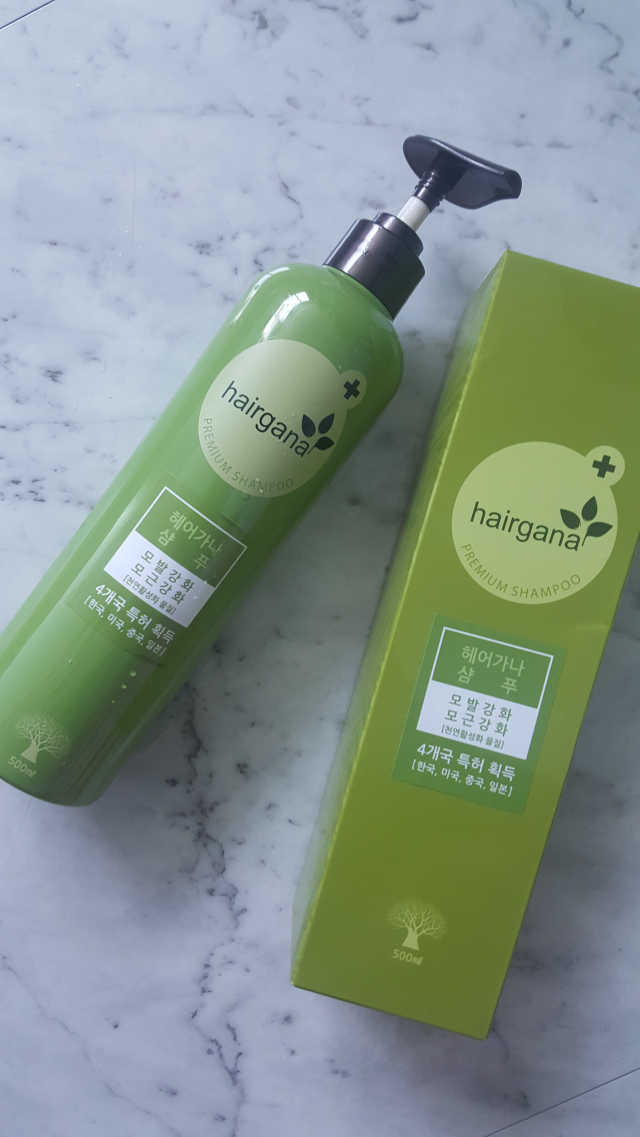 헤어가나 프리미엄 탈모샴푸 500ml 리뷰 사진