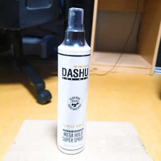 다슈코리아 다슈 포 맨 프리미엄 메가 홀드 슈퍼 스프레이 250ml — 4.5점을 준 리뷰어가 2019년 2월 올린 사용 사진