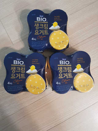 [매일 바이오] 생크림요거트 플레인 12개 + 유자 12개 — 5점을 준 리뷰어가 2019년 6월 올린 사용 사진