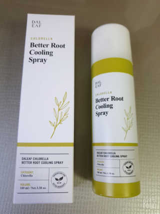 달리프 클로렐라 베러 루트 쿨링 스프레이 100ml — 5점을 준 리뷰어가 2019년 6월 올린 사용 사진