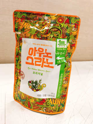 아우노그라노 오리지날, 진짜 베리, 진짜 카카오 — 4.33점을 준 리뷰어가 2018년 3월 올린 사용 사진