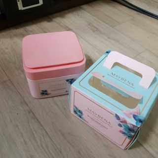 메이베나 1일 1팩 뽑아쓰는 마스크팩 — 4점을 준 리뷰어가 2019년 1월 올린 사용 사진