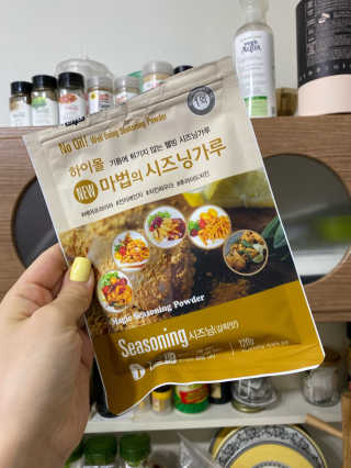 MCP 하이몰 마법의치킨가루2봉랜덤 + 코코넛허니버터2봉 — 5점을 준 리뷰어가 2020년 3월 올린 사용 사진
