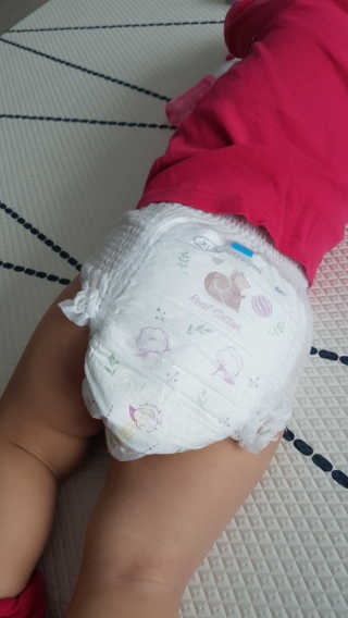 보솜이 리얼코튼 팬티형 — 5점을 준 리뷰어가 2019년 3월 올린 사용 사진