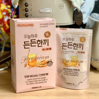[정선드림] 오늘하루 든든한끼 허니통곡물 1BOX — 4점을 준 리뷰어가 2019년 10월 올린 사용 사진