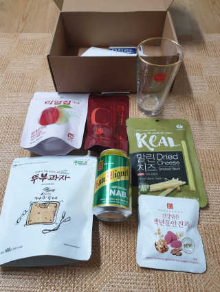 [맘마레시피] 육퇴 후 맥주는 진리, 육퇴간식박스 — 5점을 준 리뷰어가 2019년 12월 올린 사용 사진