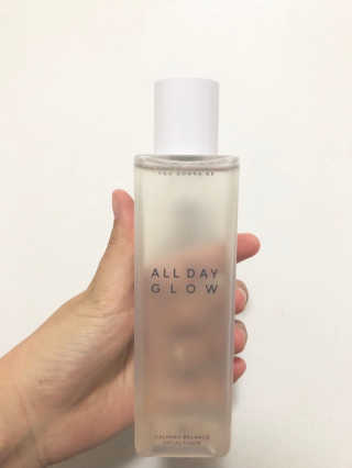ALL DAY GLOW [올데이글로우] 카밍 밸런스 페이셜 토너 200ml — 3점을 준 리뷰어가 2019년 12월 올린 사용 사진