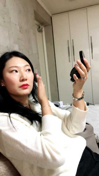 베어블랑 슈퍼 쉴드 쿠션 — 4.5점을 준 리뷰어가 2018년 2월 올린 사용 사진
