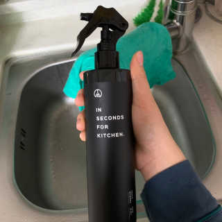 PEACE MOMENT 피스모먼트 인세컨즈포키친 320mL 천연살균소독제 — 4.5점을 준 리뷰어가 2019년 2월 올린 사용 사진
