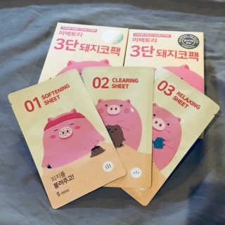 미팩토리 3단 돼지코팩 3매입 X 2 — 2.83점을 준 리뷰어가 2018년 2월 올린 사용 사진
