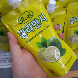 장수농가 리얼깔라만시 — 4.5점을 준 리뷰어가 2018년 4월 올린 사용 사진