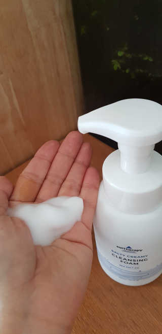 솔테라피 솔티 크리미 클렌징폼 300ml — 4점을 준 리뷰어가 2019년 4월 올린 사용 사진