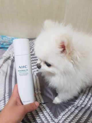 AHC 에이 에이치 씨 미니멀 10 워터리 에센스 — 5점을 준 리뷰어가 2018년 12월 올린 사용 사진