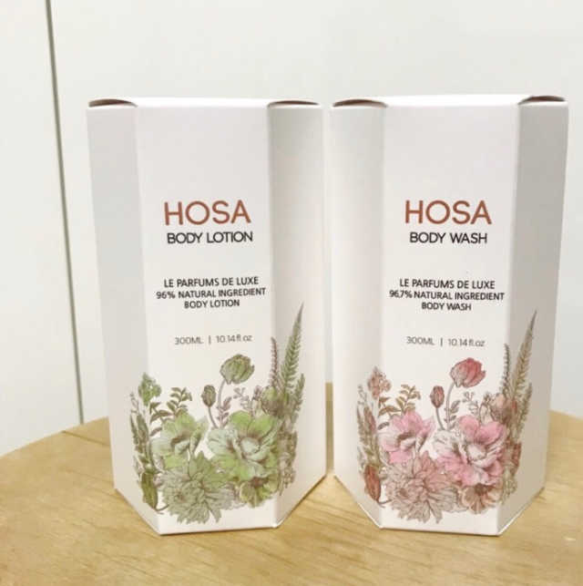 HOSA BODY WASH+BODY LOTION 리뷰 사진