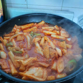 화곡미담 옛날 떡볶이 — 5점을 준 리뷰어가 2020년 2월 올린 사용 사진