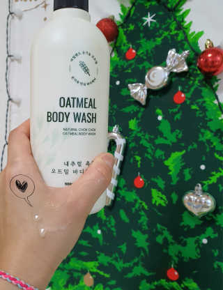 (주)에네스티 내추럴 촉촉  오트밀 바디워시 500ml — 5점을 준 리뷰어가 2019년 12월 올린 사용 사진