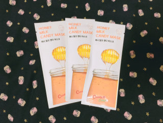 캔디오레이디 허니밀크 캔디마스크 — 4점을 준 리뷰어가 2016년 7월 올린 사용 사진