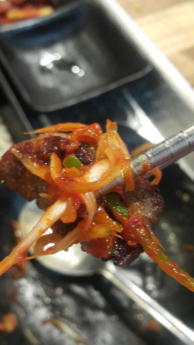 [화덕고깃간 마곡발산점] 화덕삼겹살2인분 리뷰 사진