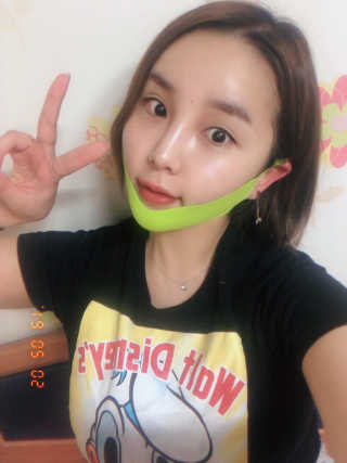 스케덤 시카 리프팅밴드 — 5점을 준 리뷰어가 2019년 5월 올린 사용 사진
