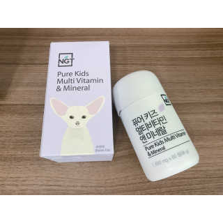 네츄럴굿띵스 퓨어 키즈 멀티비타민 앤 미네랄 30일분 — 5점을 준 리뷰어가 2018년 7월 올린 사용 사진