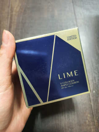 라임코스메틱 V 콜라겐 앰플 쿠션 — 4점을 준 리뷰어가 2019년 12월 올린 사용 사진