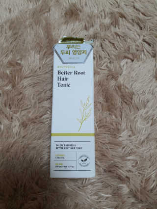 달리프 클로렐라 베러 루트 헤어토닉 100ml — 5점을 준 리뷰어가 2020년 1월 올린 사용 사진