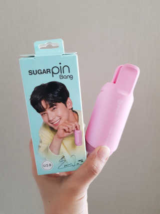 유닉스 USB 충전식 헤어롤 슈가핀 38mm — 3점을 준 리뷰어가 2020년 3월 올린 사용 사진