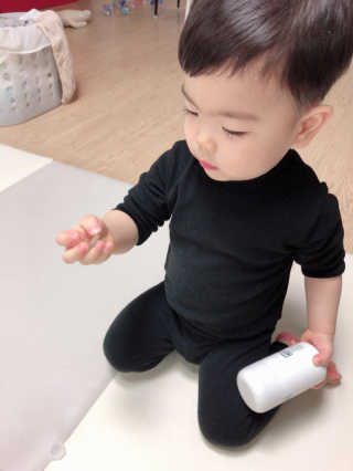 네츄럴굿띵스 퓨어 키즈 멀티비타민 앤 미네랄 30일분 — 4점을 준 리뷰어가 2019년 1월 올린 사용 사진
