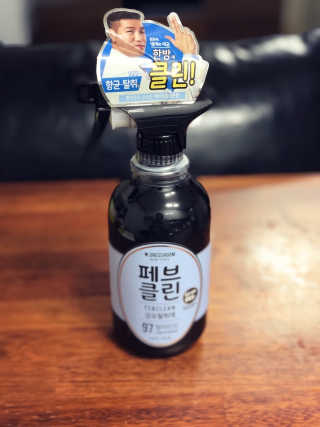 더블유드레스룸 페브클린 500ml — 5점을 준 리뷰어가 2018년 11월 올린 사용 사진