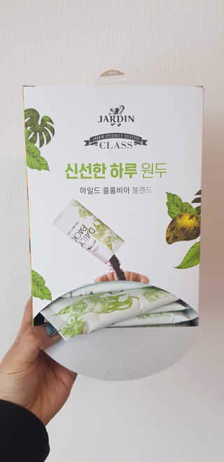 (주)쟈뎅 [쟈뎅] 클래스 신선한 하루 원두+여과지 SET — 5점을 준 리뷰어가 2019년 3월 올린 사용 사진