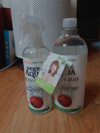 베지아쿠아 475ml + 리필 1000ml 1Set — 4점을 준 리뷰어가 2019년 10월 올린 사용 사진