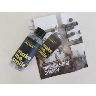 메이크미스마일 고체치약 — 5점을 준 리뷰어가 2019년 7월 올린 사용 사진