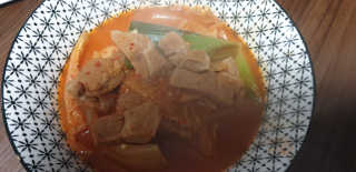 땡땡쿡 더실비김치찌개 2인분 710g 라면사리 포함 — 4점을 준 리뷰어가 2020년 1월 올린 사용 사진