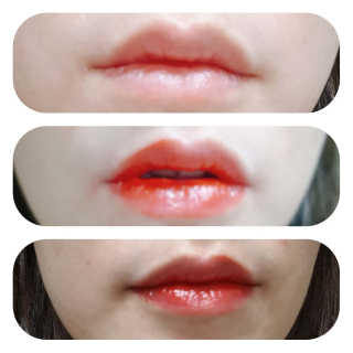 입큰뉴욕 입큰 셀피 키라키라필터 코팅 틴트 — 5점을 준 리뷰어가 2020년 2월 올린 사용 사진