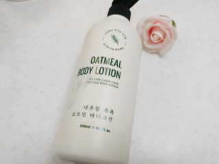 (주)에네스티 내추럴 촉촉  오트밀 바디로션 500ml — 4점을 준 리뷰어가 2019년 9월 올린 사용 사진