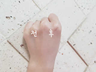 자빈드서울 윙크 파운데이션 팩트 — 4점을 준 리뷰어가 2019년 6월 올린 사용 사진