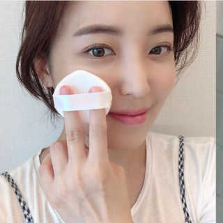 쏘내추럴 밀착 착붙 픽스쿠션 — 5점을 준 리뷰어가 2019년 8월 올린 사용 사진