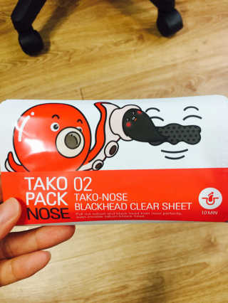 나이팅게일 TAKO PACK NOSE [문어코팩] — 4점을 준 리뷰어가 2017년 4월 올린 사용 사진