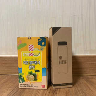 장수농가 리얼깔라만시 원샷 50ml 10팩+보틀 — 5점을 준 리뷰어가 2019년 5월 올린 사용 사진