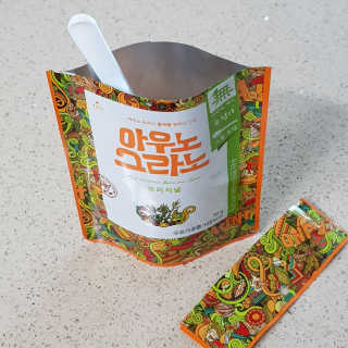 아우노그라노 오리지날, 진짜 베리, 진짜 카카오 — 5점을 준 리뷰어가 2018년 7월 올린 사용 사진