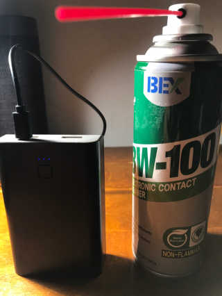 BW-100, 전자 접점 클리너 — 5점을 준 리뷰어가 2019년 8월 올린 사용 사진