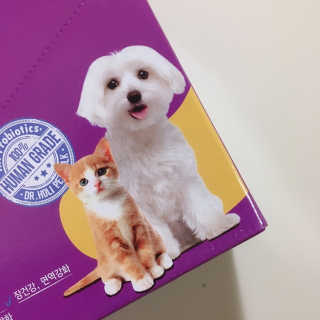 닥터할리펫밀크 8종 — 5점을 준 리뷰어가 2019년 4월 올린 사용 사진