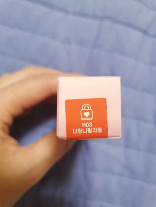 [블랙루즈] 컬러 락 하트 틴트 1+1 — 4점을 준 리뷰어가 2019년 8월 올린 사용 사진